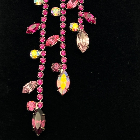 🔶NICKY BUTLER FASHION COLLECTION Multi Crystal Shooting Star Brooch Pin NEW NB - Picture 6 of 11